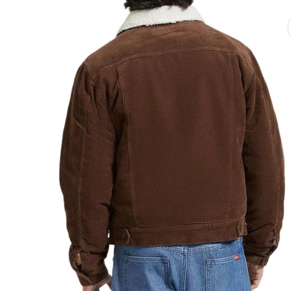 Brixton Cable Sherpa-Lined Trucker Jacket - Picture 3 of 6